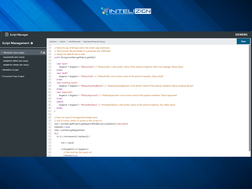Polarion Extensions