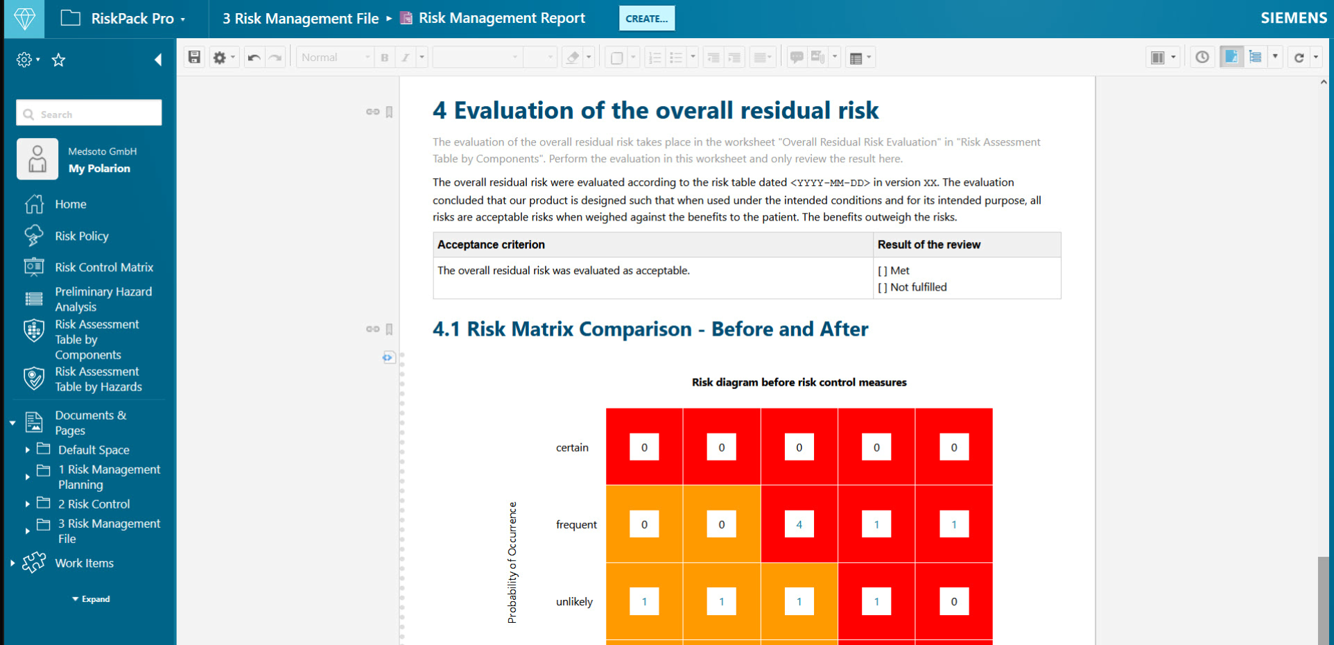 Plan and Report